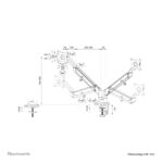 Neomounts DS70-810BL2 Brazo de monitor, soporta pantallas de 17 a 32 pulgadas, con resorte de gas y tope a 180°, SKU DS70-810BL2