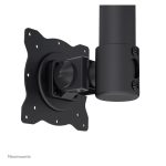 Soporte de techo Neomounts para monitor o TV de 10 a 30 pulgadas, altura ajustable de 37 a 47 cm, inclinable, SKU FPMA-C025BLACK