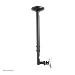 Neomounts soporte de techo modelo FPMA-C050BLACK para monitores y TVs de 10 a 30 pulgadas, altura ajustable de 60 a 85 cm