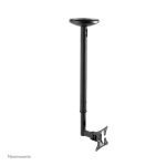 Neomounts soporte de techo modelo FPMA-C050BLACK para monitores y TVs de 10 a 30 pulgadas, altura ajustable de 60 a 85 cm