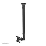 Soporte de techo Neomounts FPMA-C100 para monitor o TV de 10 a 30 pulgadas, ajustable en altura de 79 a 129 cm