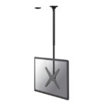 Soporte de techo Neomounts FPMA-C340BLACK para monitor y TV de 32 a 75 pulgadas, altura ajustable de 106 a 156 cm. SKU FPMA-C340BLACK