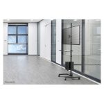 Neomounts FPMA-MOBILE1700, estación de trabajo móvil ajustable para pantallas planas de 10 a 32 pulgadas