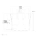 Neomounts FPMA-W110BLACK Soporte de pared ultra plano para TV de 10 a 40 pulgadas, SKU FPMA-W110BLACK