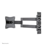 Neomounts FPMA-W830BLACK soporte de pared para monitor o televisión de 10 a 27 pulgadas con movimiento completo, SKU FPMA-W830BLACK.