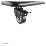 Carro para TV Neomounts NS-M4000BLACK, compatible con televisores de 60 a 105 pulgadas, color negro, SKU NS-M4000BLACK