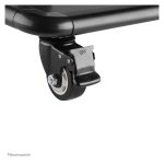 Carro para TV Neomounts NS-M4000BLACK, compatible con televisores de 60 a 105 pulgadas, color negro, SKU NS-M4000BLACK