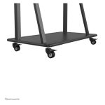 Carro para TV Neomounts NS-M4000BLACK, compatible con televisores de 60 a 105 pulgadas, color negro, SKU NS-M4000BLACK