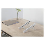 Soporte plegable y compacto para portátil Neomounts NSLS010, compatible con dispositivos de 11 a 17 pulgadas