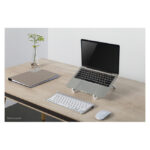 Soporte plegable y compacto para portátil Neomounts NSLS010, compatible con dispositivos de 11 a 17 pulgadas