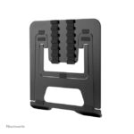 Imagen del soporte para portátil Neomounts NSLS085BLACK, plegable, compacto y universal, compatible con laptops de 10 a 17 pulgadas, SKU NSLS085BLACK