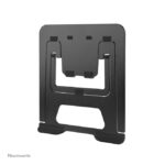 Imagen del soporte para portátil Neomounts NSLS085BLACK, plegable, compacto y universal, compatible con laptops de 10 a 17 pulgadas, SKU NSLS085BLACK