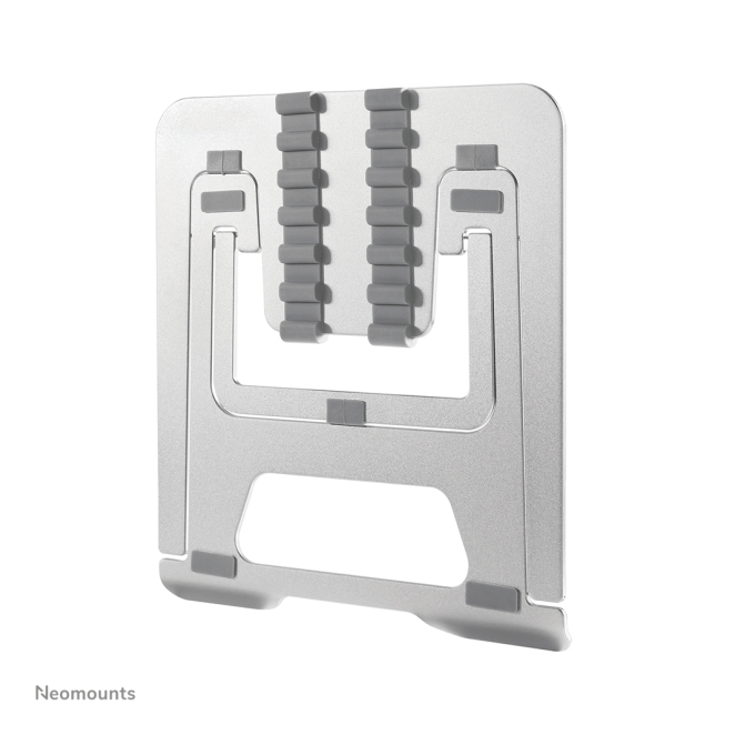 Neomounts NSLS085SILVER Soporte para portátil 10-17″ - plegable - compacto - universal 3 Neomounts NSLS085SILVER ergonómico y ventilado soporte portátil