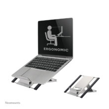 Soporte para portátil Neomounts NSLS100, plegable y compacto, para dispositivos de 10 a 22 pulgadas. SKU: NSLS100