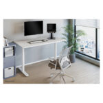 Soporte para portátil Neomounts NSLS200 ajustable en altura, plegable y compacto, compatible con portátiles de 10 a 17 pulgadas