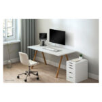 Soporte para portátil Neomounts NSLS200 ajustable en altura, plegable y compacto, compatible con portátiles de 10 a 17 pulgadas