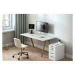 Soporte para portátil Neomounts NSLS200 ajustable en altura, plegable y compacto, compatible con portátiles de 10 a 17 pulgadas