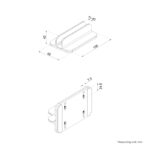 Soporte para portátil Neomounts NSLS300SILVER, compatible con dispositivos de 11 a 17 pulgadas, modelo universal, SKU NSLS300SILVER