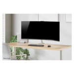 Soporte para portátil Neomounts NSLS300SILVER, compatible con dispositivos de 11 a 17 pulgadas, modelo universal, SKU NSLS300SILVER