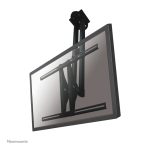 Soporte de techo Neomounts PLASMA-C100BLACK para monitor o TV de 37 a 75 pulgadas, altura ajustable de 67 a 107 cm, SKU PLASMA-C100BLACK