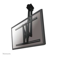 Soporte de techo Neomounts PLASMA-C100BLACK para monitor o TV de 37 a 75 pulgadas, altura ajustable de 67 a 107 cm, SKU PLASMA-C100BLACK
