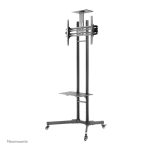 Carro para TV de 32 a 70 pulgadas Neomounts, modelo PLASMA-M1700E, con ajuste de altura y ruedas para movilidad.