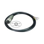 Cable Ethernet PLANET CB-M23F5F-120 en color negro y longitud de 1,2 metros, categoría 6 de alta velocidad