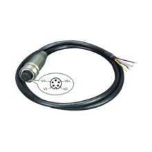 Cable Ethernet PLANET CB-M23F5F-120 en color negro y longitud de 1,2 metros, categoría 6 de alta velocidad