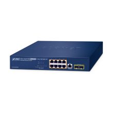 Imagen del PLANET IPv6/IPv4, 8-Port Gestionado L2/L4 Gigabit Ethernet (10/100/1000) Energía sobre Ethernet (PoE) 1U Azul con SKU GS-4210-8UP2S