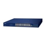 Switch PLANET GS-6311-24HP4X gestionado L3 Gigabit Ethernet 24 puertos con Energía sobre Ethernet (PoE)