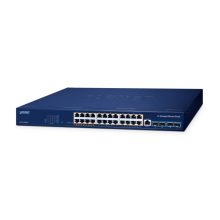 Switch PLANET GS-6311-24HP4X gestionado L3 Gigabit Ethernet 24 puertos con Energía sobre Ethernet (PoE)