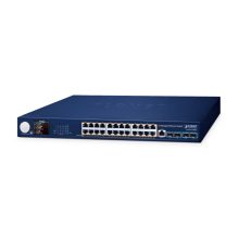 Switch gestionado L3 PLANET con 24 puertos 10/100/1000T y PoE, modelo GS-6311-24P4XV