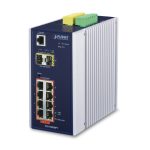 Switch gestionado PLANET IGS-10020PT L3 Gigabit Ethernet con PoE, colores azul y blanco. SKU: IGS-10020PT