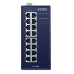 Switch No Administrado PLANET IGS-1600T L2 Gigabit Ethernet (10/100/1000) color azul con 16 puertos