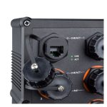 switch PLANET IGS-604HPT-RJ gestionado L2+ Gigabit Ethernet 10/100/1000 con energía sobre Ethernet y carcasa negra