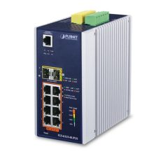 PLANET IGS-6325-8UP2S switch gestionado L3 Gigabit Ethernet 10/100/1000, energía sobre Ethernet PoE, aluminio negro, SKU IGS-6325-8UP2S.