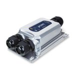 PLANET IPOE-175, switch Gigabit Ethernet (10/100/1000) con Energía sobre Ethernet (PoE), color gris