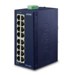 PLANET ISW-1600T switch no administrado Fast Ethernet de 16 puertos en color azul, SKU ISW-1600T