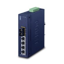 Switch No Administrado L2 Fast Ethernet PLANET ISW-511TS15 color azul, 10/100 Mbps.