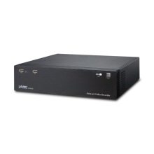 Videograbador en red PLANET NVR-820 con 8 canales en color negro, SKU NVR-820