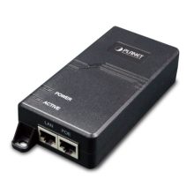 Imagen del PLANET POE-172, un switch Gigabit Ethernet (10/100/1000) con Energía sobre Ethernet (PoE) en color negro, SKU: POE-172