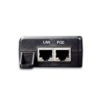 Imagen del PLANET POE-172, un switch Gigabit Ethernet (10/100/1000) con Energía sobre Ethernet (PoE) en color negro, SKU: POE-172