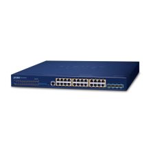 Imagen del switch gestionado PLANET Layer 3 con 24 puertos 10/100/1000T, SKU SGS-6310-24P4X