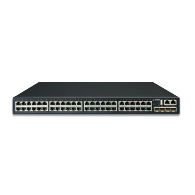 PLANET SGS-6341-48T4X switch Gestionado L3 Gigabit Ethernet (10/100/1000) 1U Negro 1 PLANET SGS-6341-48T4X switch gestionado L3 Gigabit Ethernet 1U negro