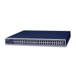 PLANET UPOE-2400G switch Gigabit Ethernet 10/100/1000 con soporte para PoE en color azul, SKU UPOE-2400G