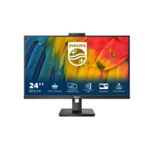 Pantalla para PC Philips 5000 series de 24 pulgadas, resolución Full HD 1920 x 1080 Pixeles, modelo 24B1U5301H/00 en color negro