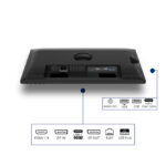 Pantalla Philips 3000 series de 24.1 pulgadas, resolución 1920 x 1200 Pixeles WUXGA, color negro. SKU: 24B2U3301D/00