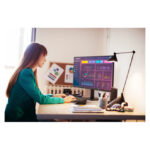 Pantalla Philips 1000 series 27 pulgadas con resolución 2560 x 1440 Pixeles Quad HD LED en color negro, SKU 27E2N1500L/00