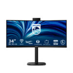 Monitor Philips 3000 series 34B2U3600CH/00 para PC de 34 pulgadas, 3440 x 1440 píxeles, Wide Quad HD, color negro