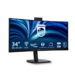 Monitor Philips 3000 series 34B2U3600CH/00 para PC de 34 pulgadas, 3440 x 1440 píxeles, Wide Quad HD, color negro